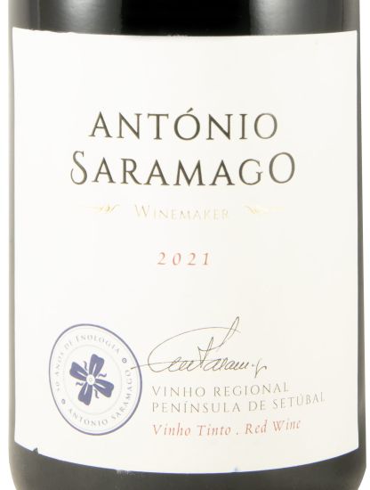 2021 António Saramago tinto (damaged label)