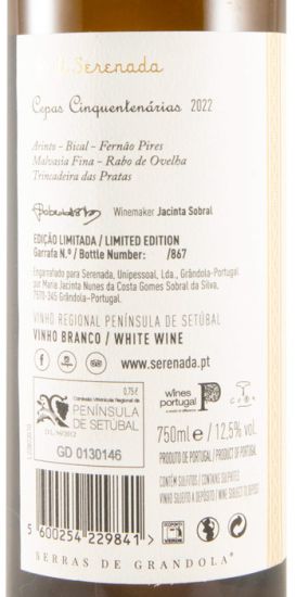 2022 Cepas Cinquentenárias white