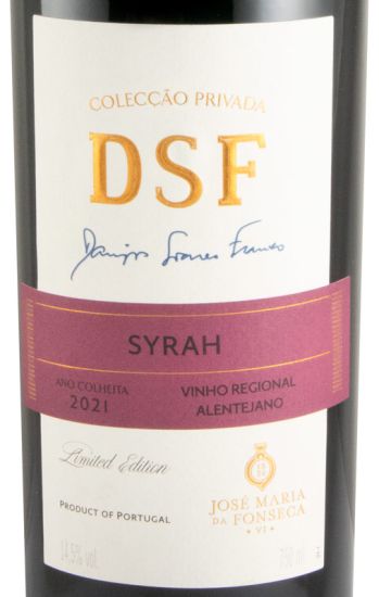 2021 DSF Syrah Colecção Privada Edição Limitada tinto