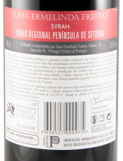 2022 Casa Ermelinda Freitas Syrah Reserva tinto