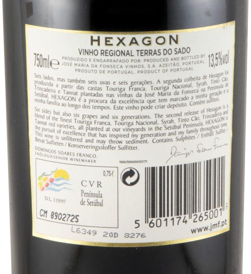 2005 José Maria da Fonseca Hexagon tinto