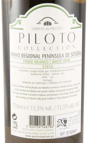 2023 Quinta do Piloto Collection Síria branco