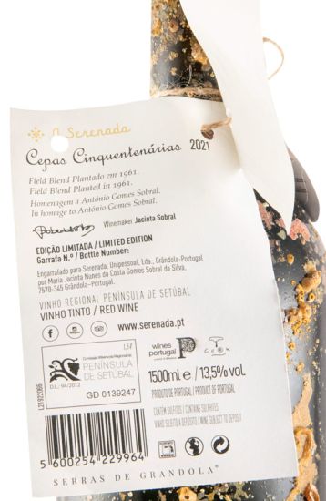 2021 Cepas Cinquentenárias Vinho do Mar Limited Edition red 1.5L