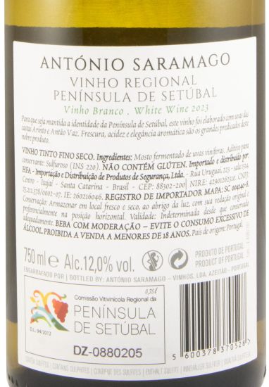 2023 António Saramago branco