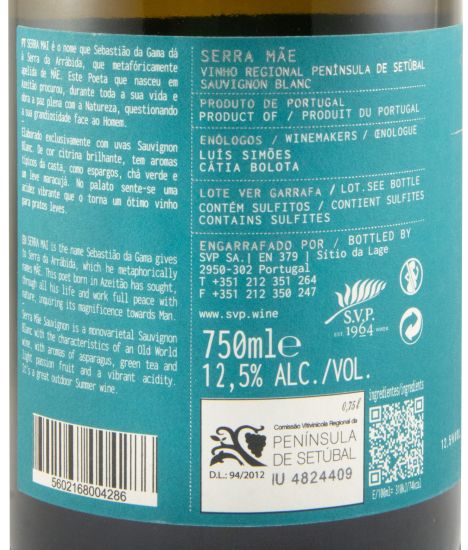 2024 Serra Mãe Sauvignon Blanc white
