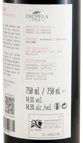 2023 Terras do Sado Syrah red