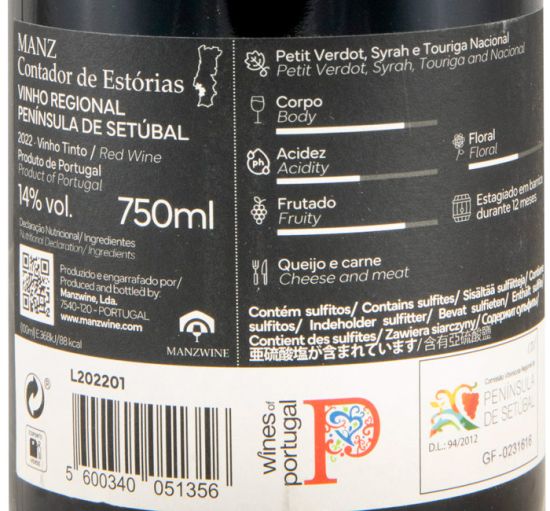 2022 Manz Contador de Estórias red