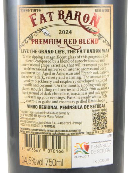 2024 Casa Ermelinda Freitas Fat Baron Premium tinto