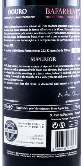 2017 Bafarela 17 Superior tinto