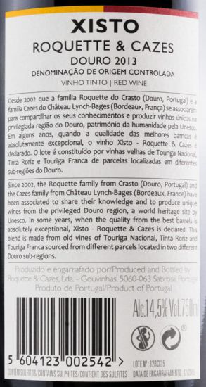 2013 Roquette & Cazes Xisto tinto
