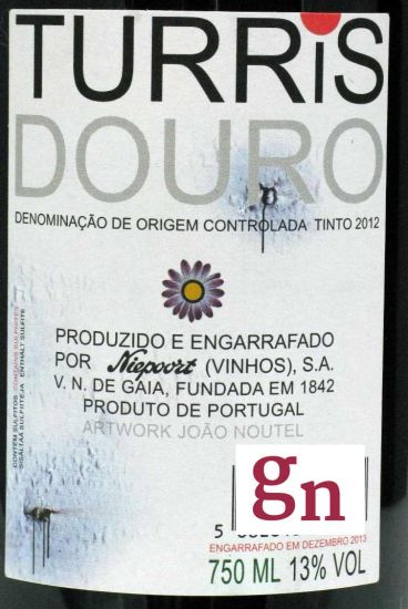 2012 Niepoort Turris tinto