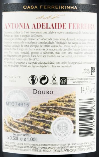 2011 Casa Ferreirinha Antonia Adelaide Ferreira tinto