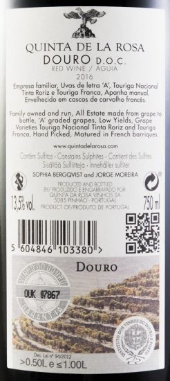 2016 Quinta de La Rosa red