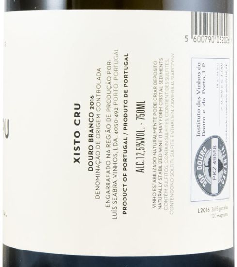 2016 Xisto Cru white
