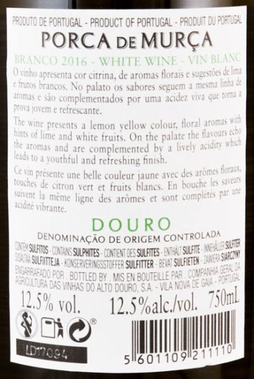 2016 Porca de Murça white