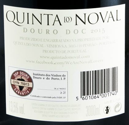 2015 Quinta do Noval red 3L