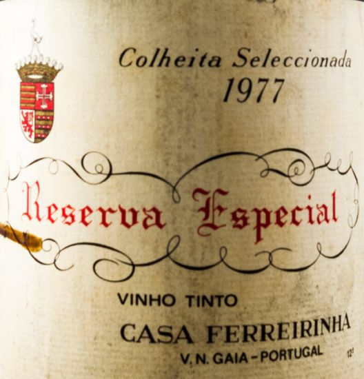 1977 Casa Ferreirinha Reserva Especial tinto