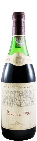 1989 Casa Ferreirinha Reserva red