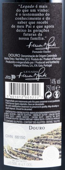 2012 Legado tinto