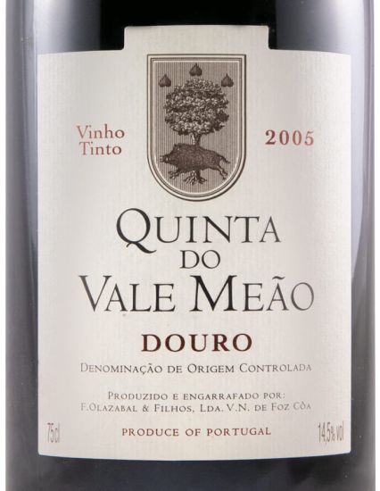 2005 Quinta do Vale Meão red