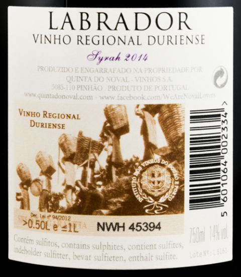2014 Quinta do Noval Labrador Syrah tinto