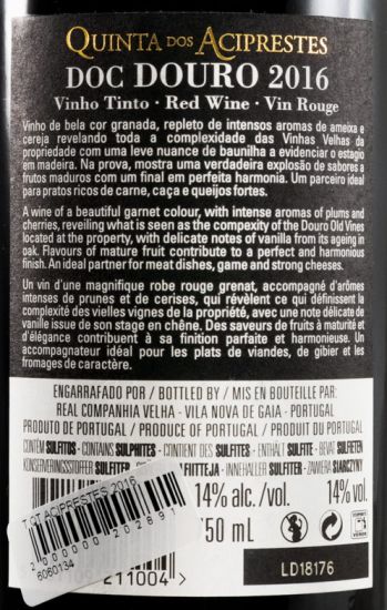 2016 Quinta dos Aciprestes red