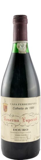 1986 Casa Ferreirinha Reserva Especial tinto