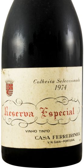1974 Casa Ferreirinha Reserva Especial tinto