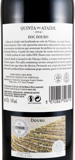 2014 Quinta do Ataíde tinto