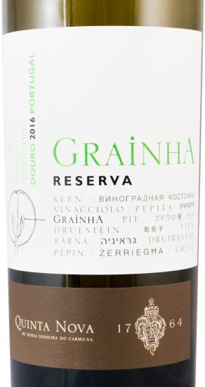 2016 Quinta Nova Grainha Reserva branco