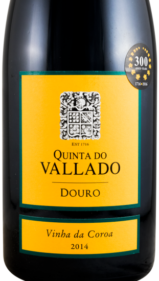 2014 Vallado Vinha da Coroa red
