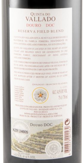 2010 Vallado Reserva tinto