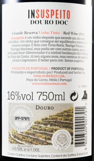 2011 D. Graça Insuspeito Grande Reserva tinto