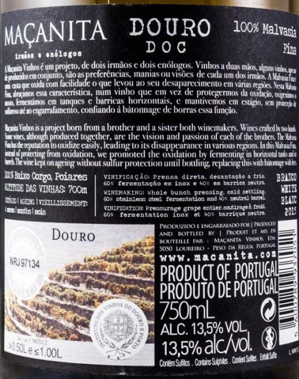 2015 Maçanita Malvasia Fina by António white