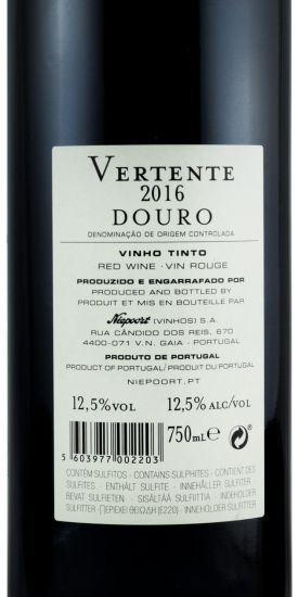 2016 Niepoort Vertente tinto