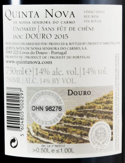 2015 Quinta Nova red