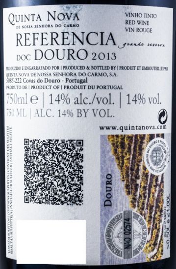 2013 Quinta Nova Referência red