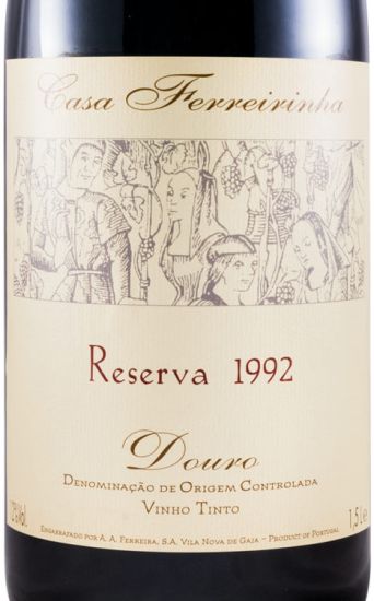 1992 Casa Ferreirinha Reserva Especial tinto 1,5L