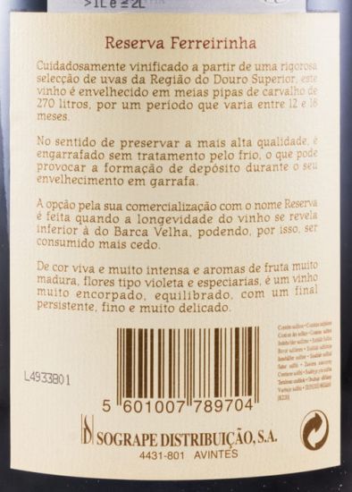 1992 Casa Ferreirinha Reserva Especial tinto 1,5L