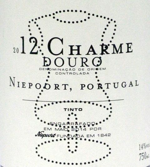 2012 Niepoort Charme red