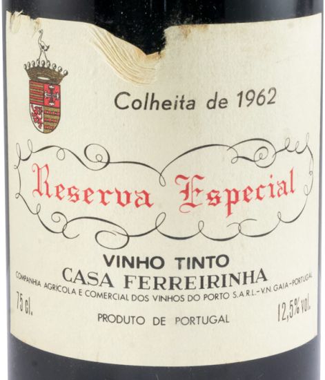 1962 Casa Ferreirinha Reserva Especial Tinto