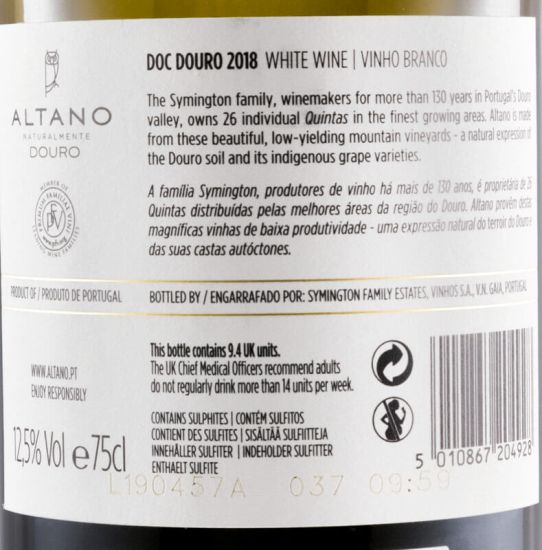 2018 Altano white