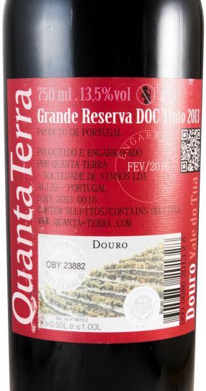 2013 Quanta Terra Grande Reserve red