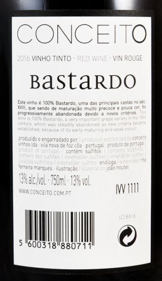 2016 Conceito Bastardo tinto