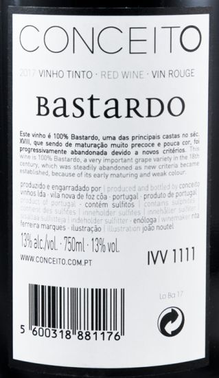 2017 Conceito Bastardo tinto