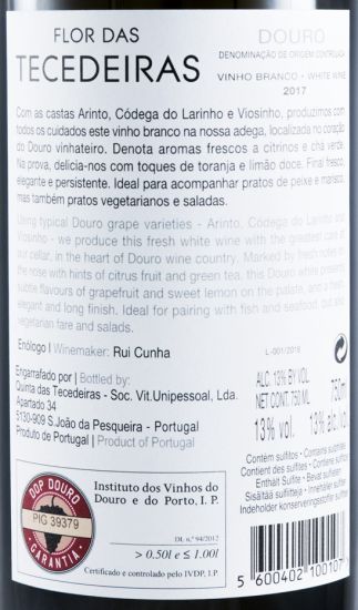 2017 Flor das Tecedeiras white