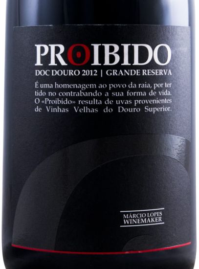 2012 Proibido Grande Reserva red