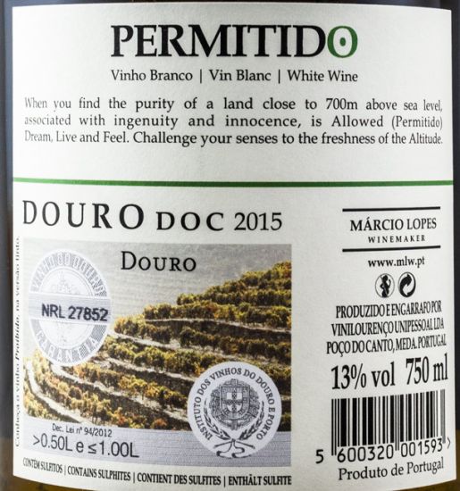 2015 Permitido branco