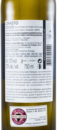 2018 Crasto white