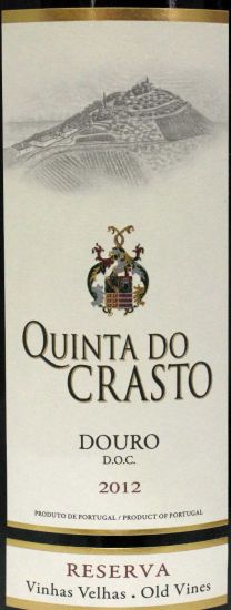 2012 Quinta do Crasto Vinhas Velhas Reserva tinto